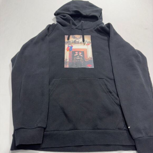 Jordan Other - Jordan Jumpman ‘Chimney/Black’ Fleece Hoodie Size Large